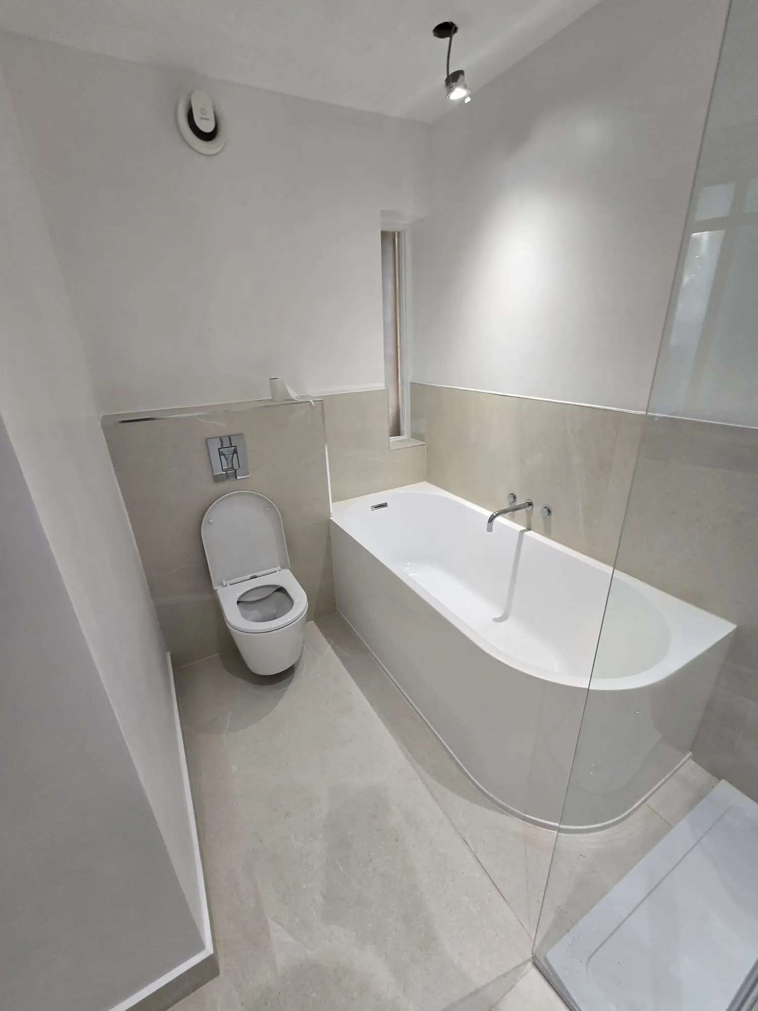 Contemporary Bathroom Renovation in Herne Hill
